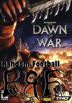 Box art for Random Football B&B