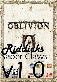 Box art for Riddicks Saber Claws v1.0