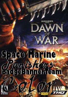 Box art for Space Marine Punishers BadgeBannerTeam Color