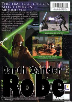 Box art for Darth Xander Robe