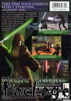 Box art for Master Vandar Package