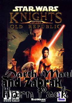 Box art for Darth Maul and Zabrak Horn Pack