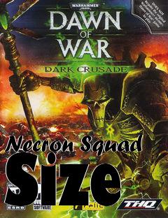 Box art for Necron Squad Size