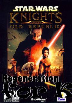 Box art for Regeneration for K1