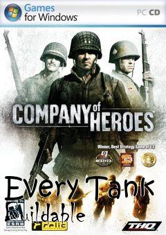 Box art for Every Tank Buildable