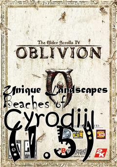 Box art for Unique Landscapes Beaches of Cyrodiil (1.5)