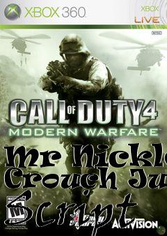 Box art for Mr Nickles Crouch Jump Script