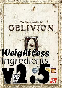 Box art for Weightless Ingredients v2.5
