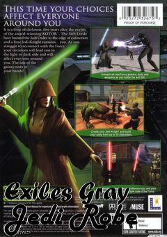 Box art for Exiles Gray Jedi Robe