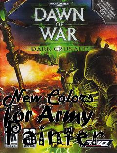 Box art for New Colors for Army Painter