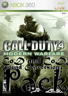 Box art for CoD and CoDUO Sound Conversion Pack