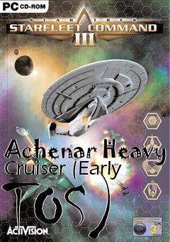 Box art for Achenar Heavy Cruiser (Early TOS)