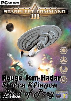 Box art for Rouge Jem-Hadar Stolen Klingon Bird of Prey