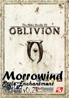 Box art for Morrowind Style Enchantment Shaders v0.2b