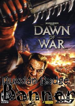 Box art for Russian Badge Banner