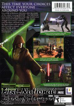 Box art for First National Bank of Coruscant