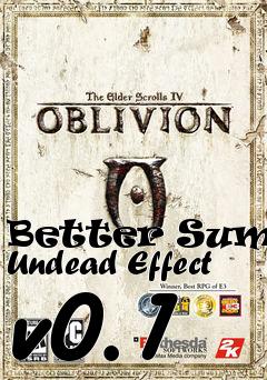 Box art for Better Summon Undead Effect v0.1