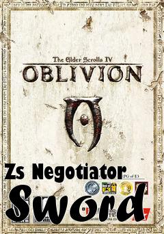 Box art for Zs Negotiator Sword