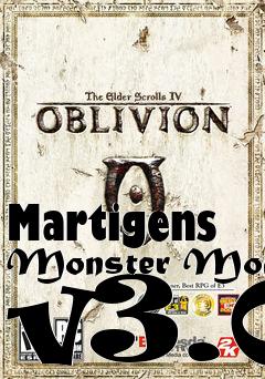 Box art for Martigens Monster Mod v3.0