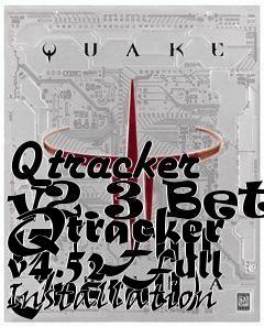 Box art for Qtracker v4.52 Full Installation