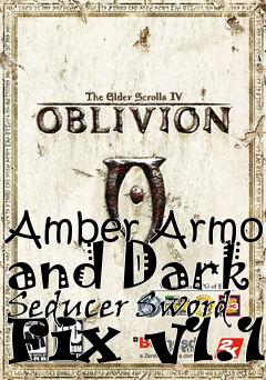 Box art for Amber Armor and Dark Seducer Sword Fix v1.1