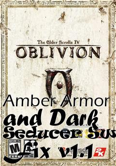 Box art for Amber Armor and Dark Seducer Sword Fix v1.1