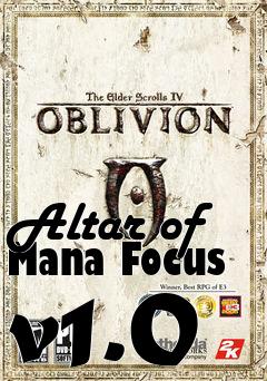 Box art for Altar of Mana Focus v1.0