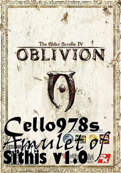 Box art for Cello978s Amulet of Sithis v1.0