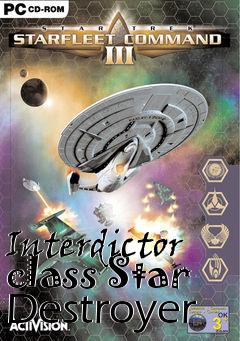 Box art for Interdictor class Star Destroyer