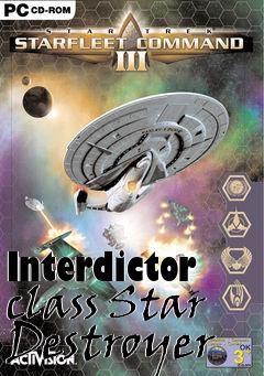 Box art for Interdictor class Star Destroyer