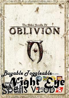 Box art for Buyable Toggleable Night Eye Spells v1.0b