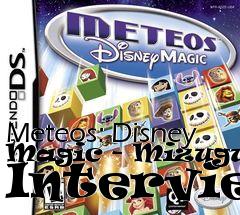 Box art for Meteos: Disney Magic - Mizuguchi Interview
