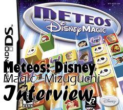 Box art for Meteos: Disney Magic - Mizuguchi Interview