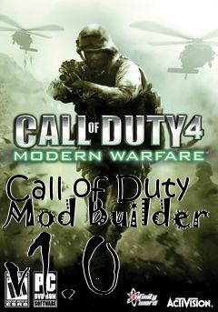 Box art for Call of Duty Mod Builder v1.0