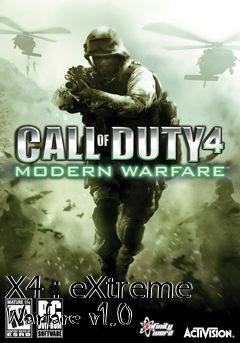 Box art for X4 : eXtreme Warfare v1.0