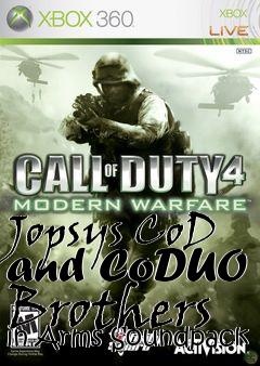 Box art for Jopsys CoD and CoDUO Brothers in Arms Soundpack