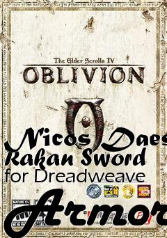 Box art for Nicos Daes Rakan Sword for Dreadweave Armor