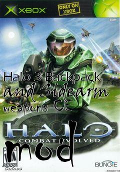 Box art for Halo 3 Backpack and Sidearm weapons CE mod