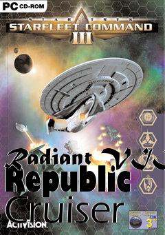 Box art for Radiant VII Republic Cruiser