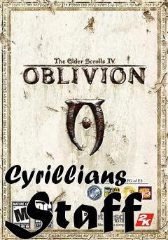 Box art for Cyrillians Staff