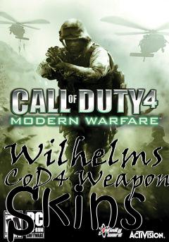 Box art for Wilhelms CoD4 Weapon Skins