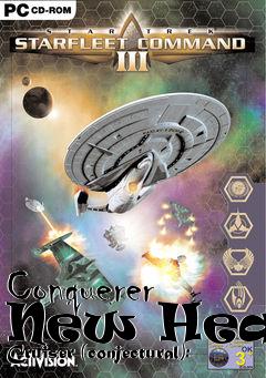 Box art for Conquerer New Heavy Cruiser (conjectural):