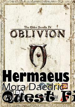 Box art for Hermaeus Mora Daedric Quest Fix