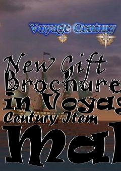 Box art for New Gift Brochure in Voyage Century Item Mall