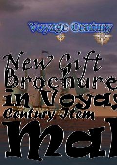 Box art for New Gift Brochure in Voyage Century Item Mall