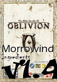 Box art for Morrowind Ingredients v1.4