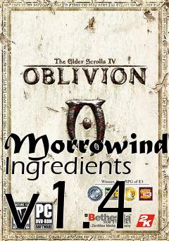 Box art for Morrowind Ingredients v1.4