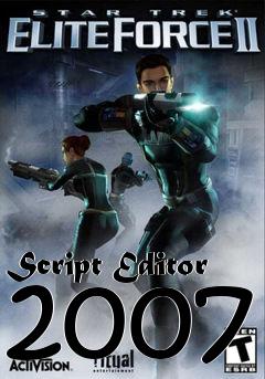 Box art for Script Editor 2007