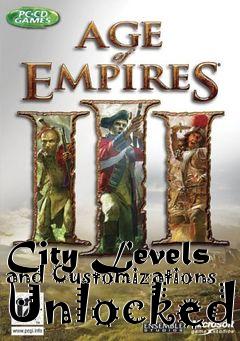 Box art for City Levels and Customizations Unlocked