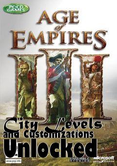 Box art for City Levels and Customizations Unlocked